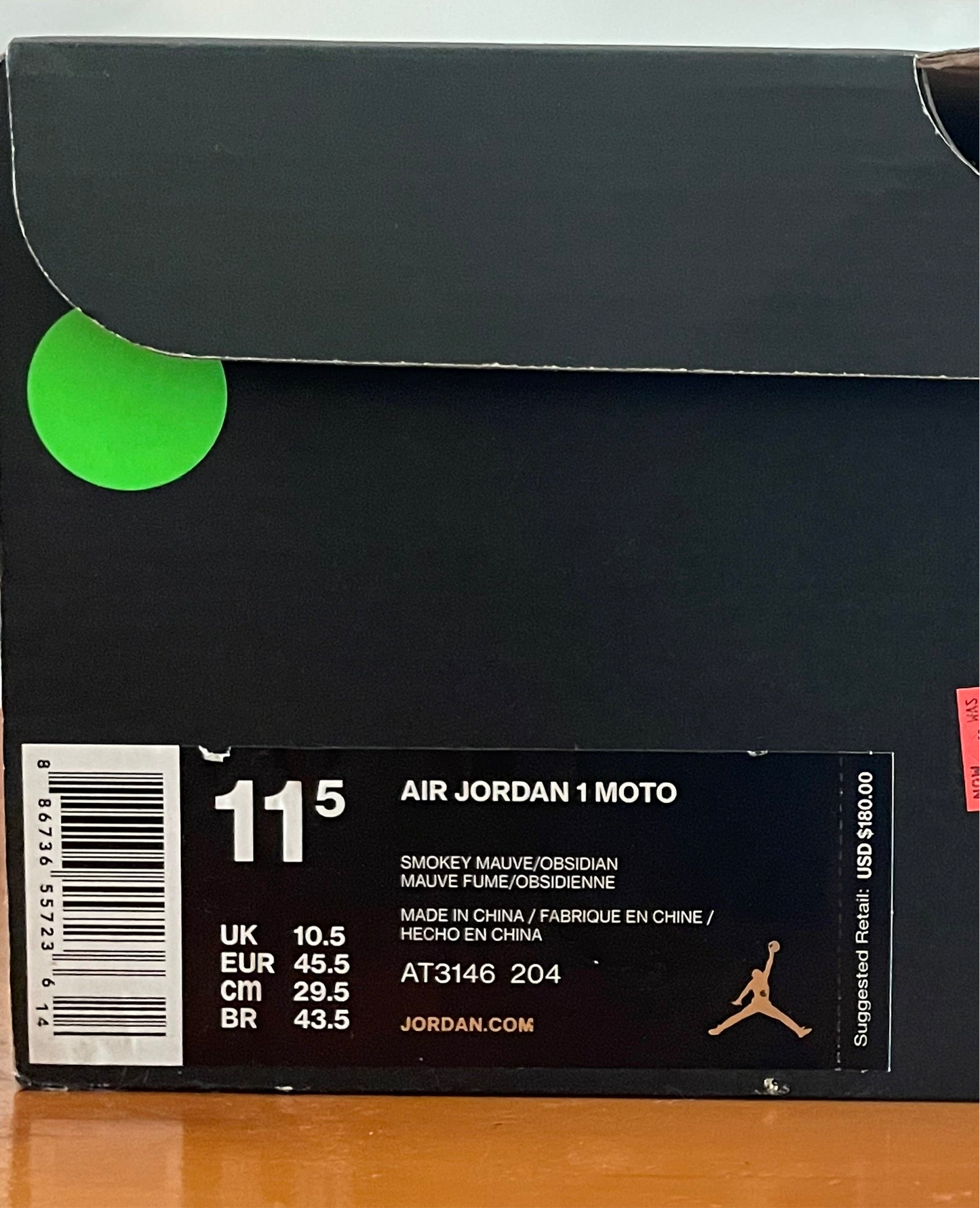 2019 Air Jordan 1 Moto “Smokey Muave”